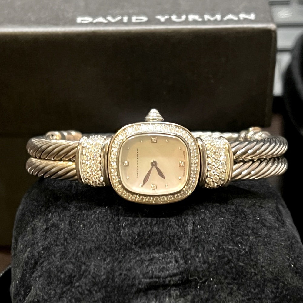 David Yurman Cable Bracelet Watch